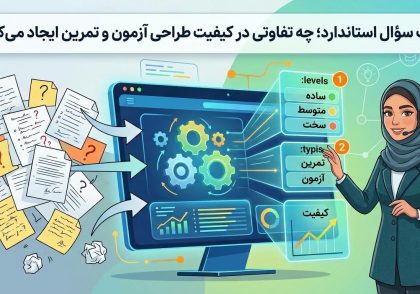 بانک سؤال استاندارد برای طراحی آزمون و ارزیابی آموزشی